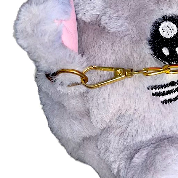 🌟Cute Cat “Fur” Shoulder Bag NWOT☀️Host Pick ☀️ - Picture 6 of 15